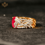 Luxe Petal Silver 925 Ring RN-136