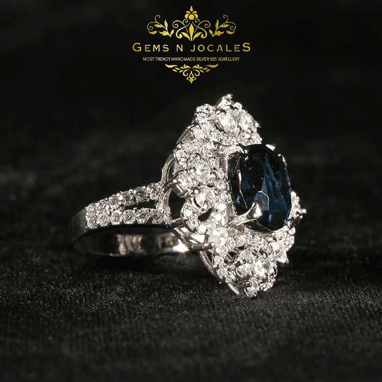 RN-075 Radiant Reflection Silver 925 Ring