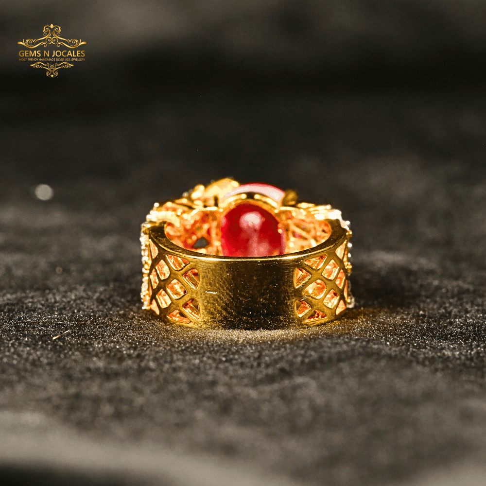 Luxe Petal Silver 925 Ring RN-136