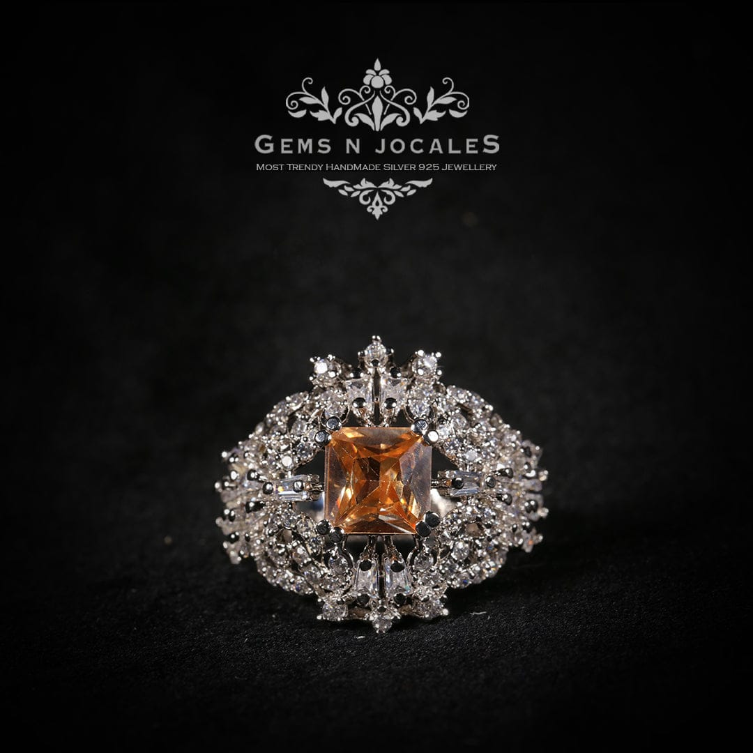 RN-067 Lustrous Legacy Silver 925 Ring Buy in Pakistan