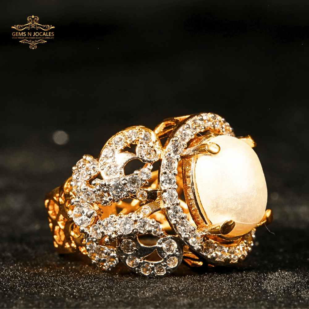 Modern Charm Silver 925 Ring RN-141