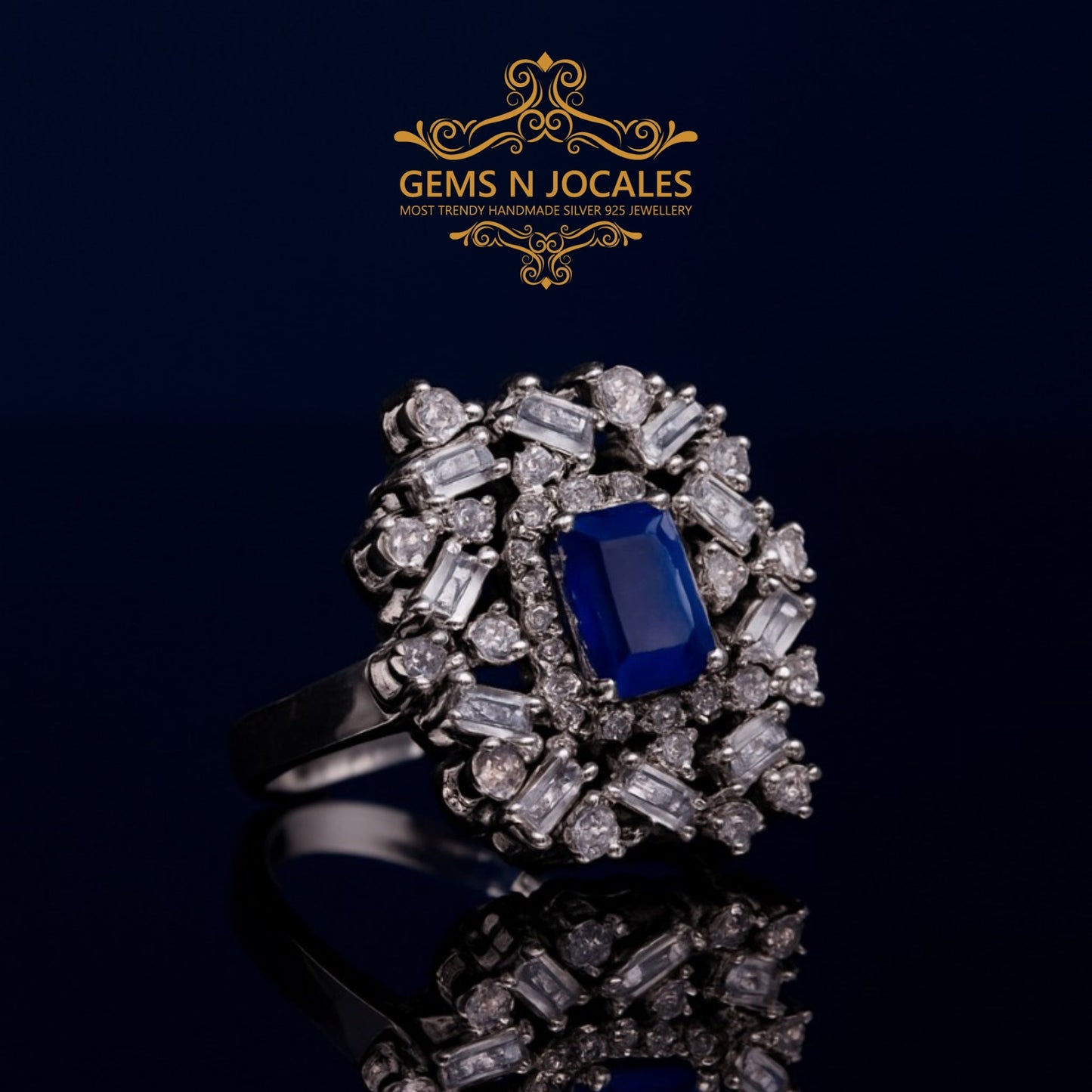 RN-113 Sovereign Symphony Silver 925 Ring