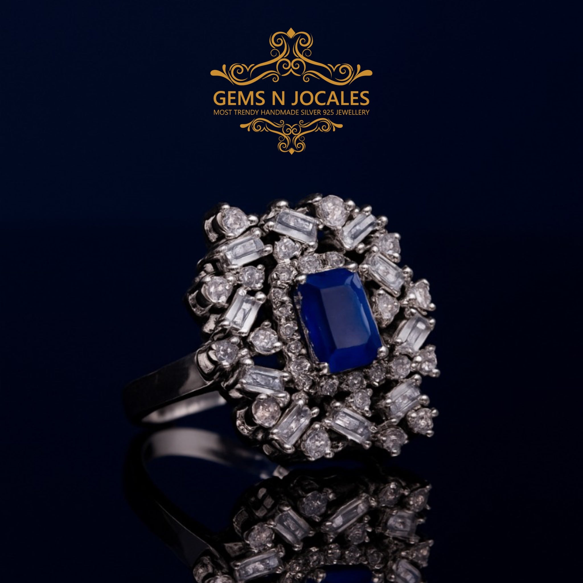 RN-113 Sovereign Symphony Silver 925 Ring