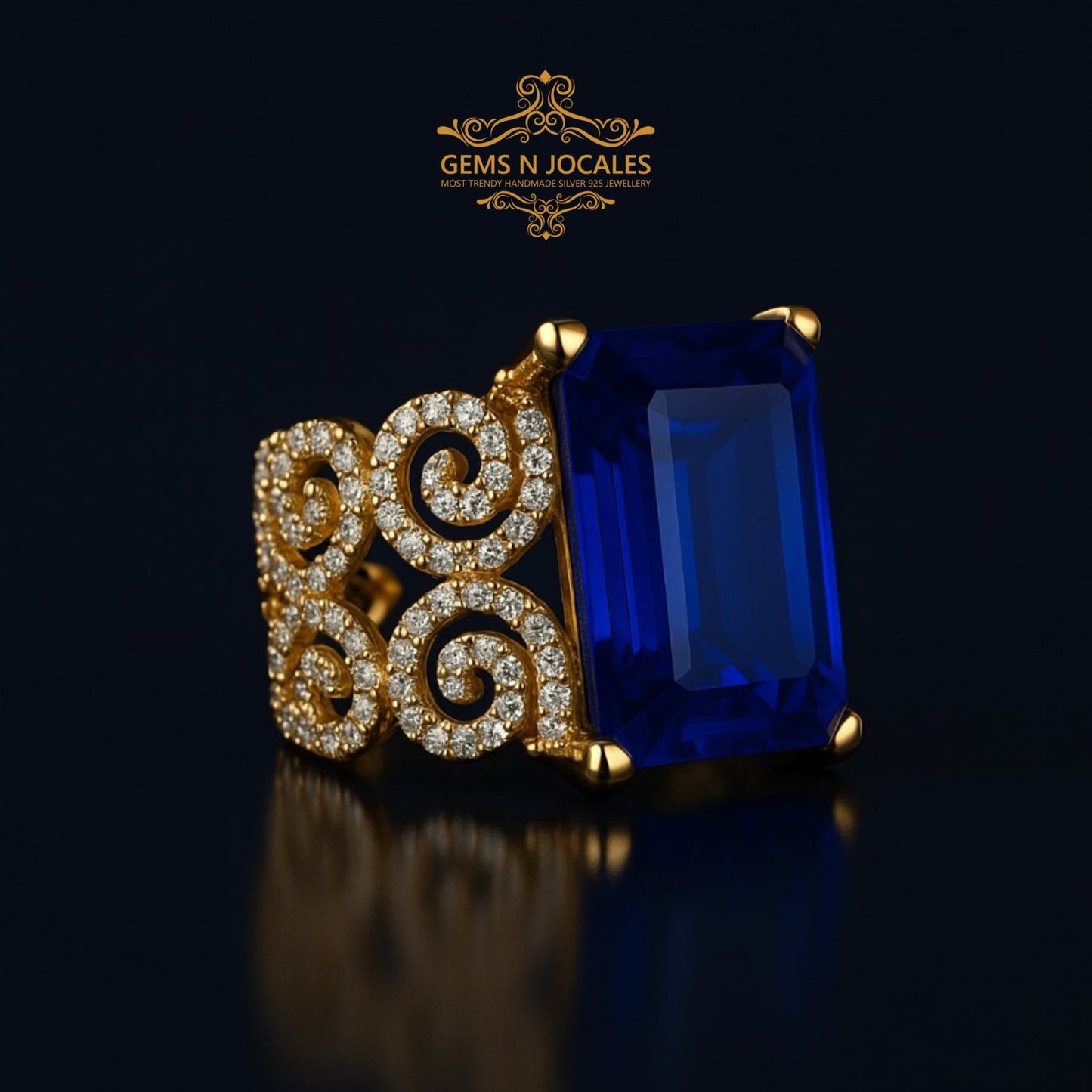 RN-003 Sterling Sovereignty Silver 925 Ring