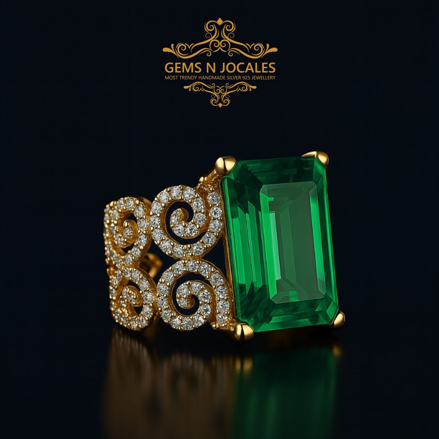 RN-003 Sterling Sovereignty Silver 925 Ring