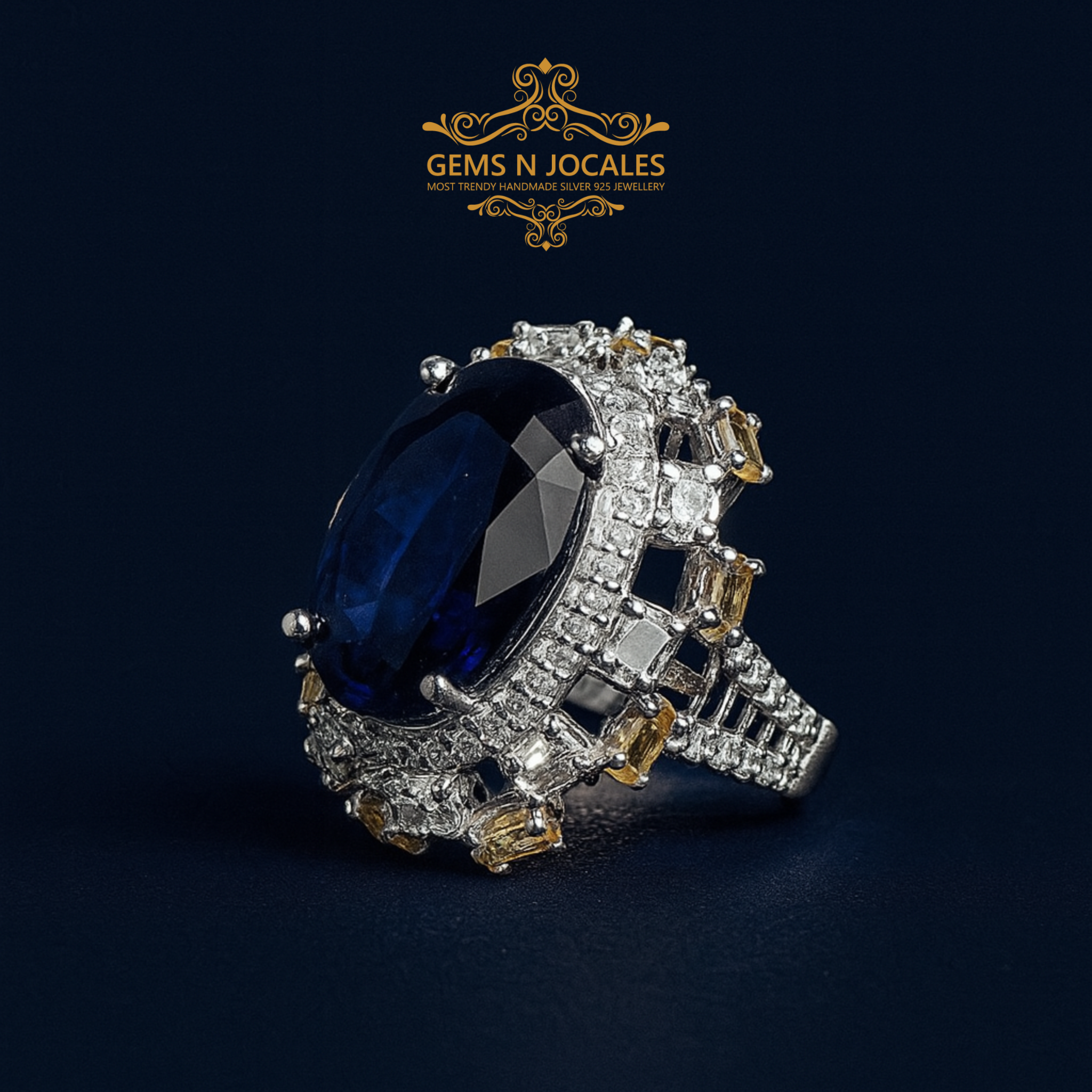 RN-006 Majesty Mirage Silver 925 Ring