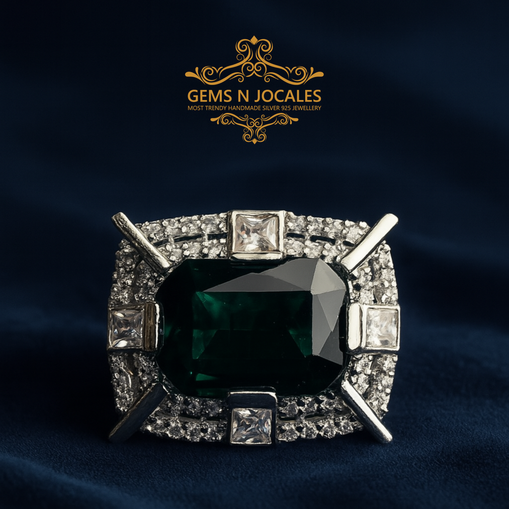 RN-004 Radiant Royalty Silver 925 Ring