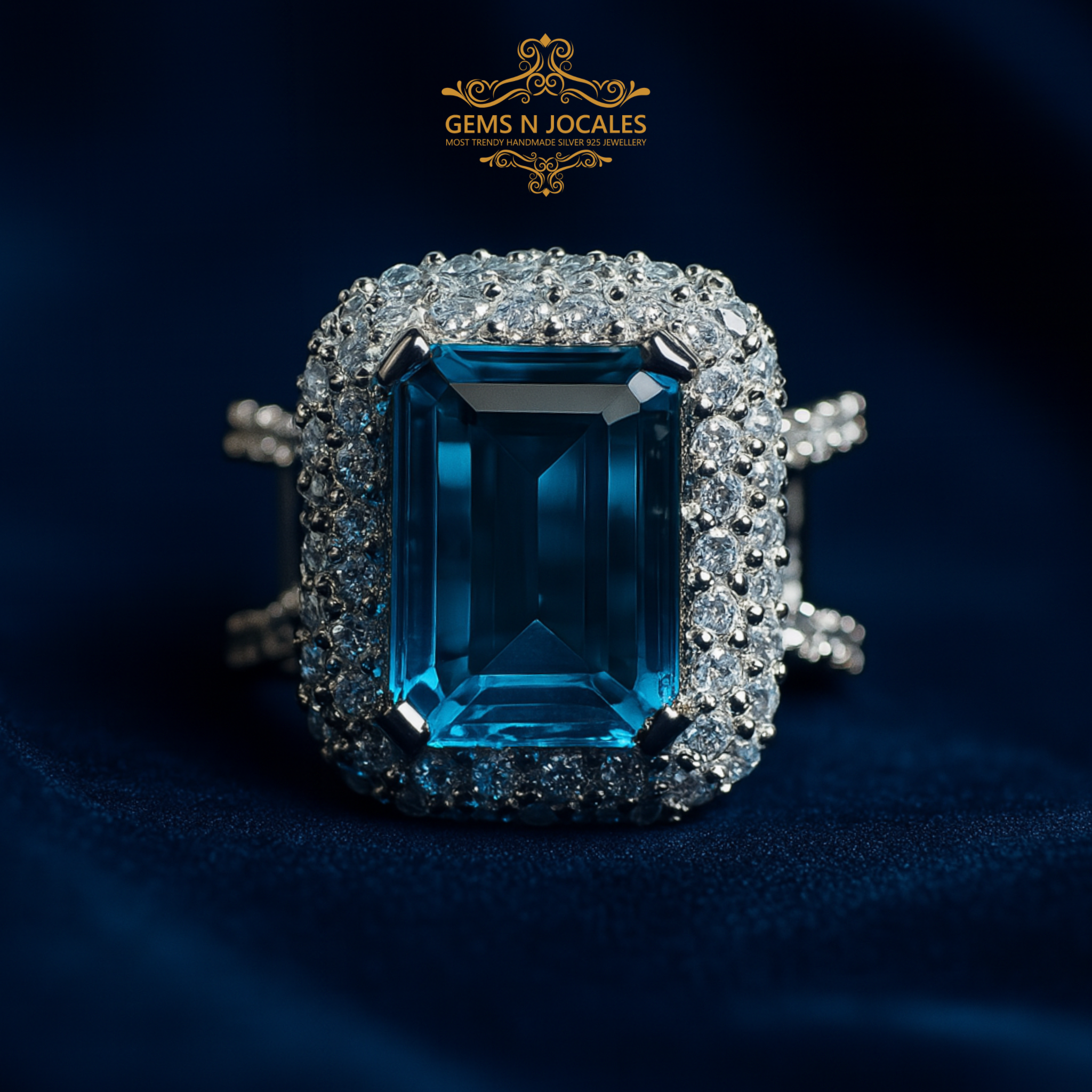 RN-010 Grandeur Glamour Silver 925 Ring