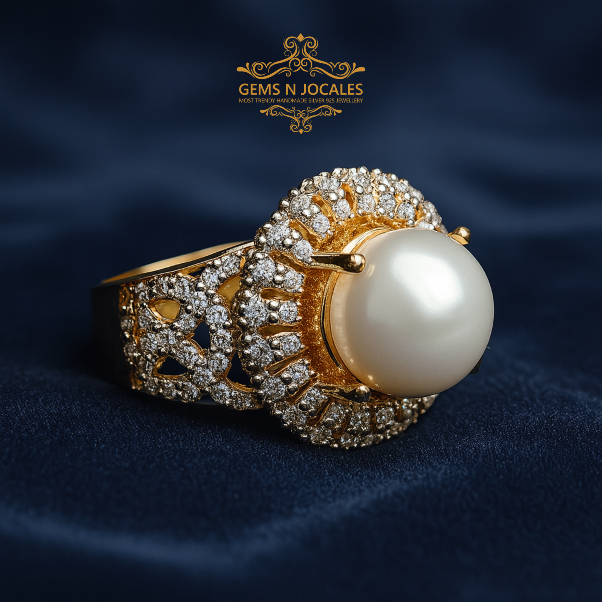 RN-041 Radiant Reflection Silver 925 Ring