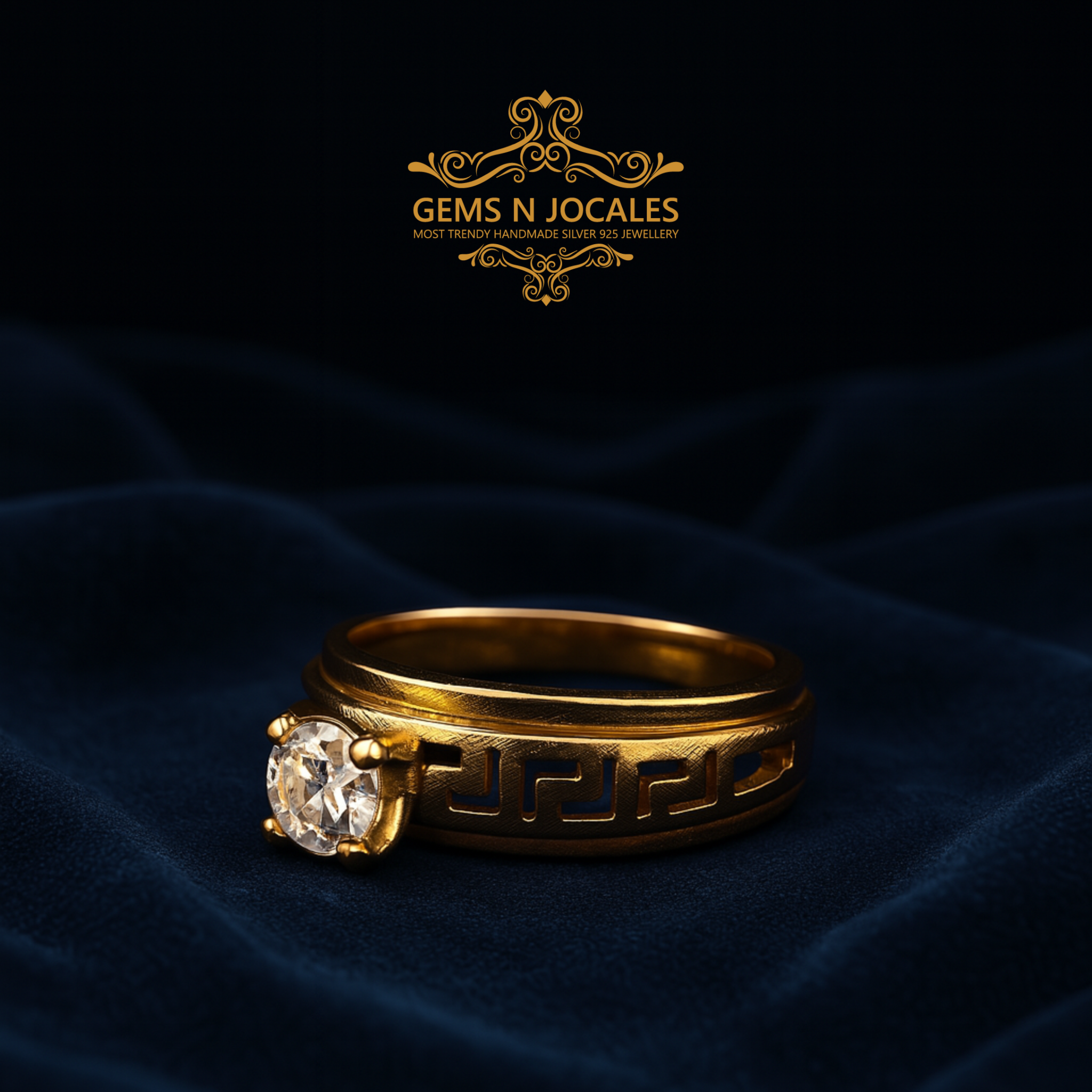 RN-039 Prestigious Panache Silver 925 Ring