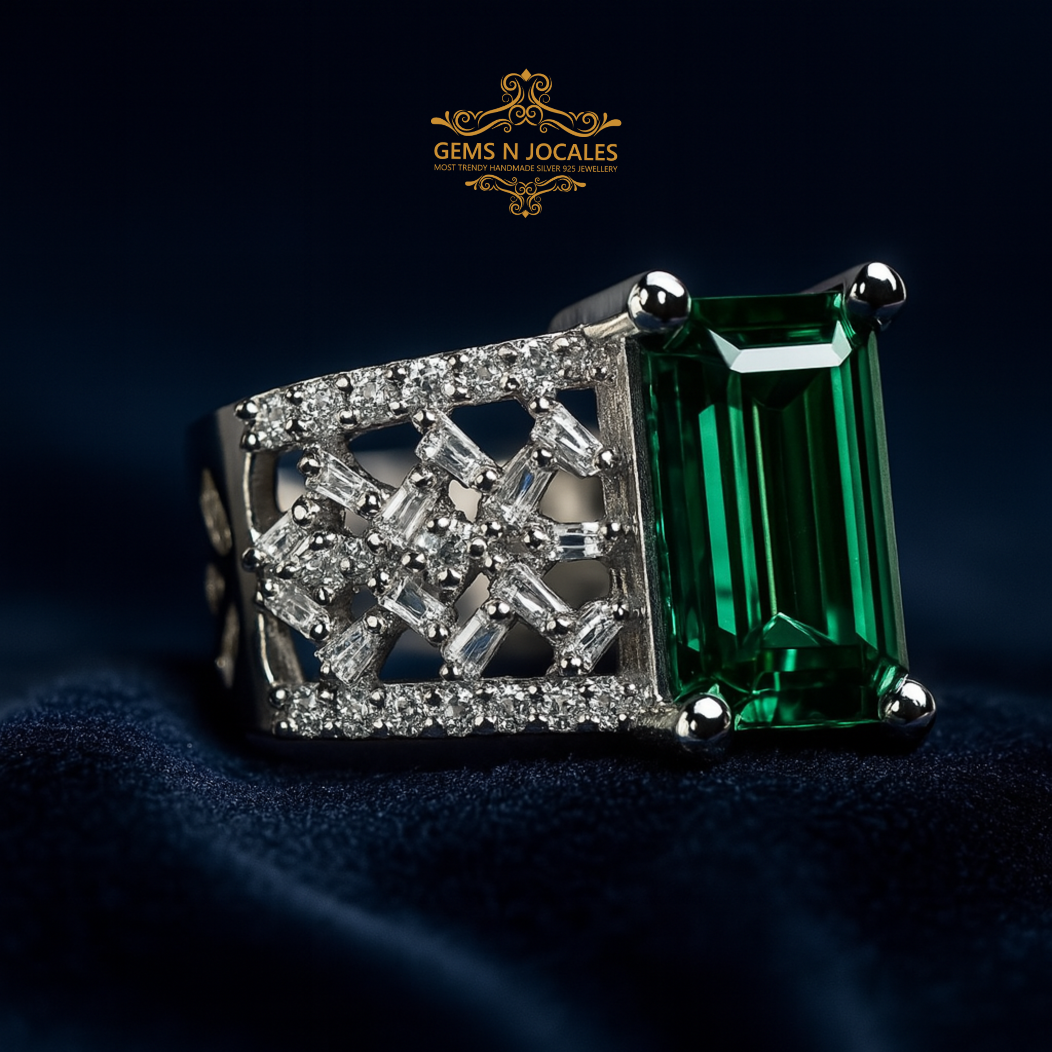 RN-049 Magnificent Majesty Silver 925 Ring