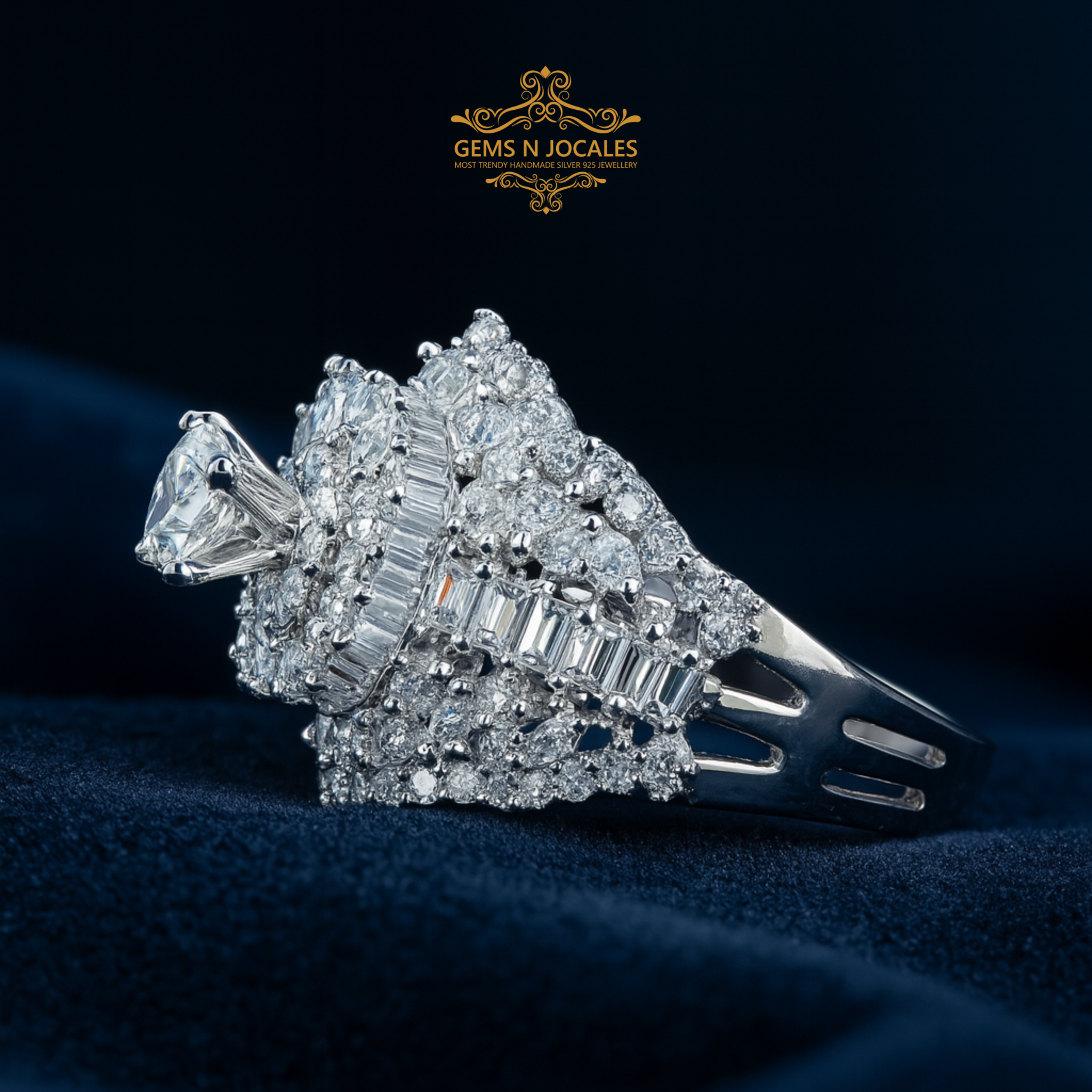 RN-048 Imperial Illumination Silver 925 Ring