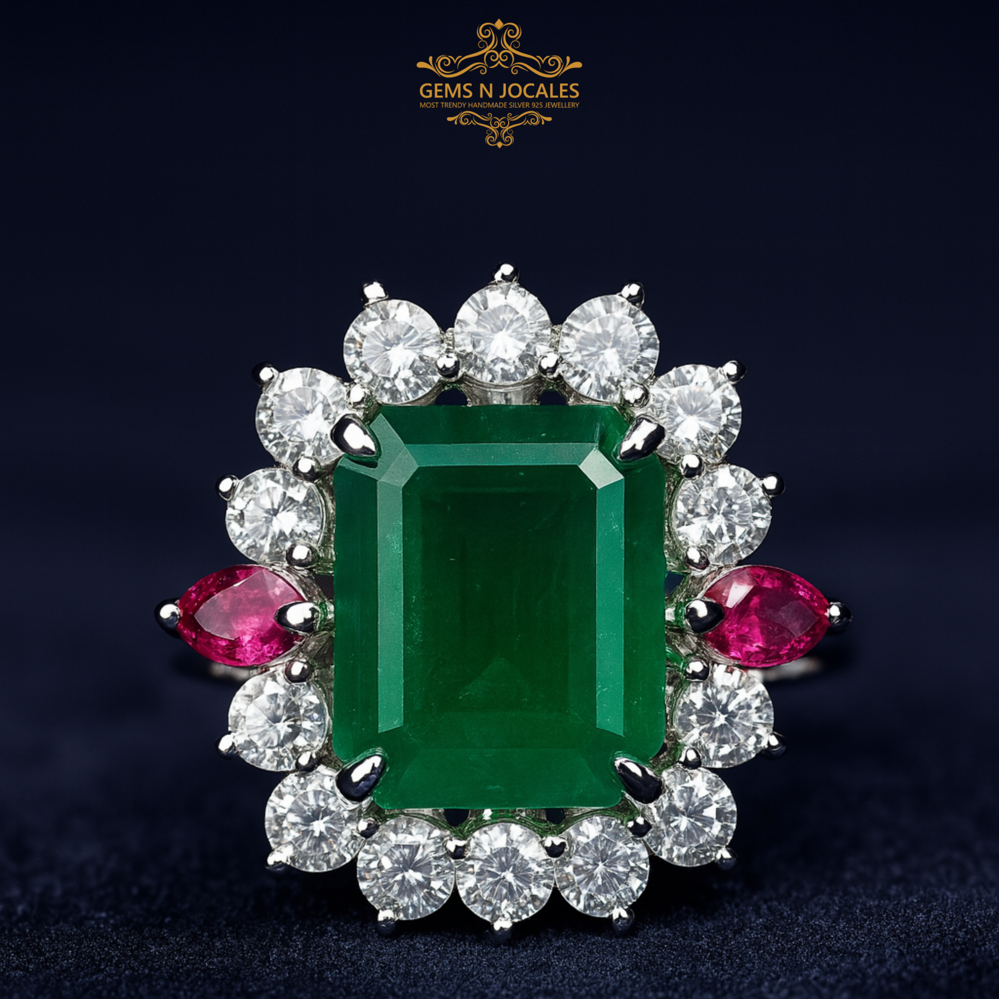 Opulent Shine Silver 925 Ring RN-126