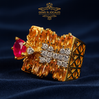 Refined Sparkle Silver 925 Ring RN-125