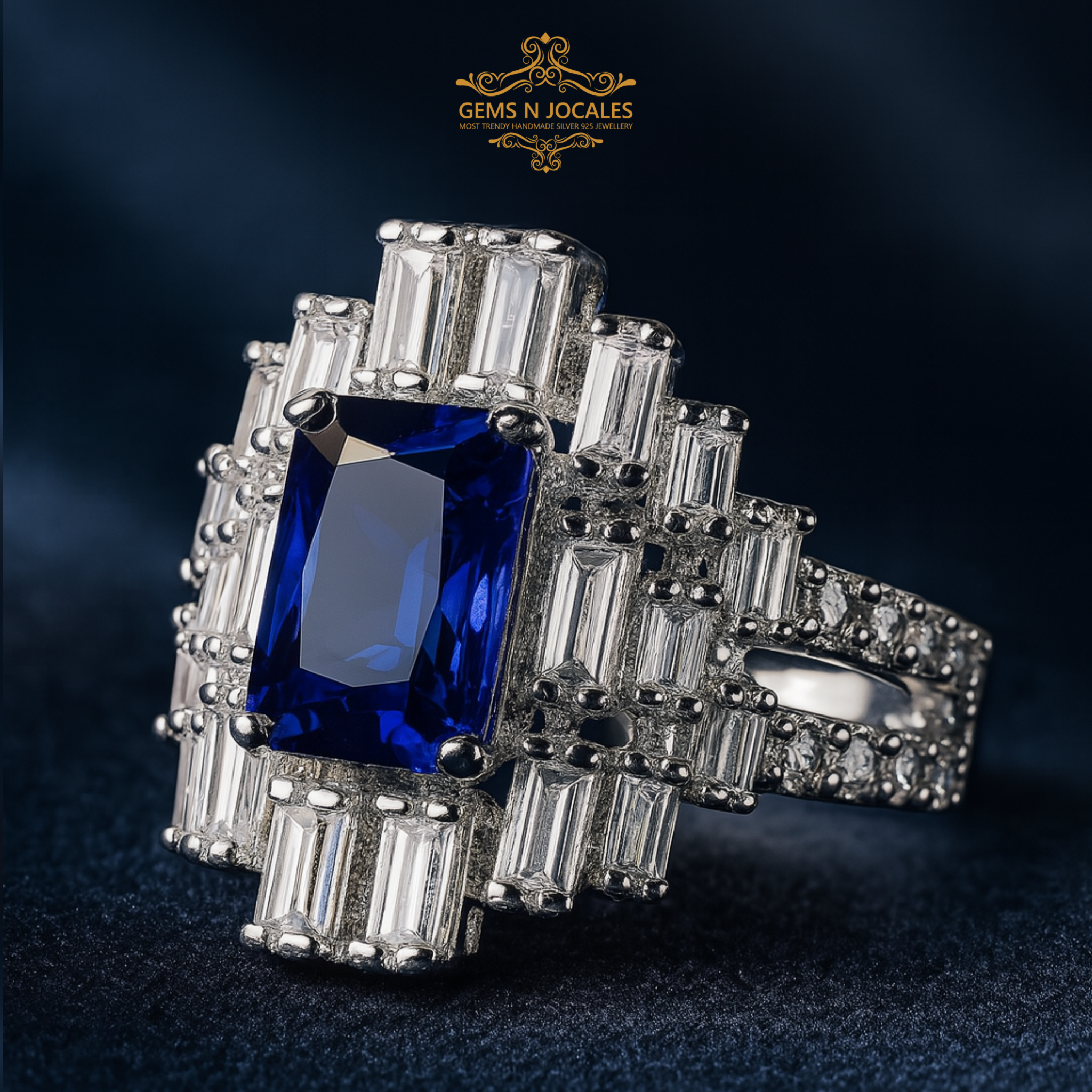 Royal Delight Silver 925 Ring RN-129