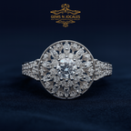Sophisticated Bloom Silver 925 Ring RN-130