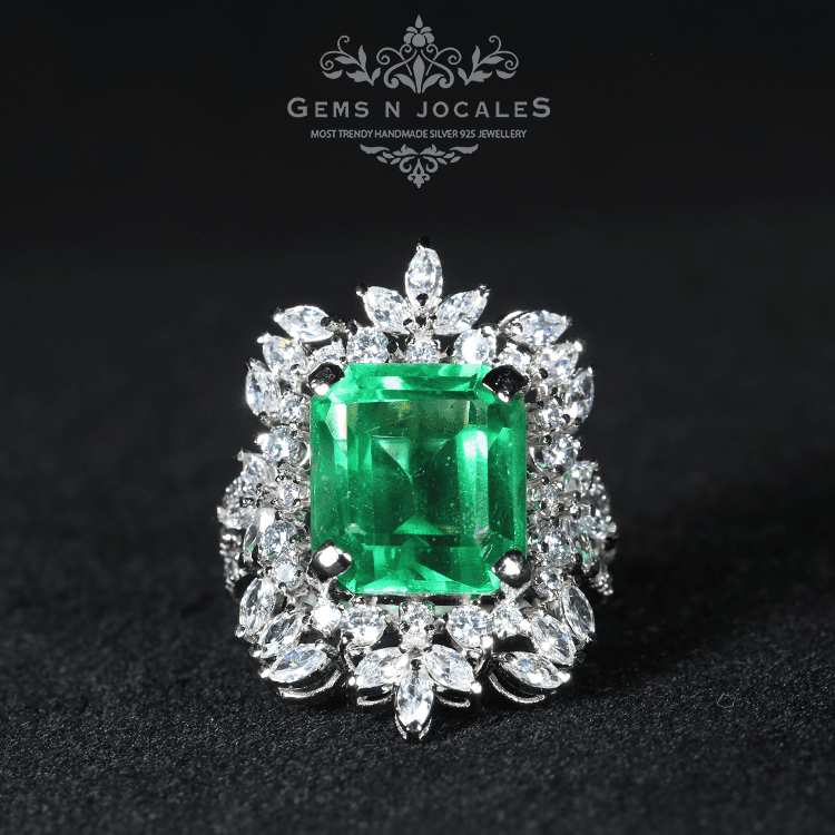 RN-071 Opulent Opus Silver 925 Ring