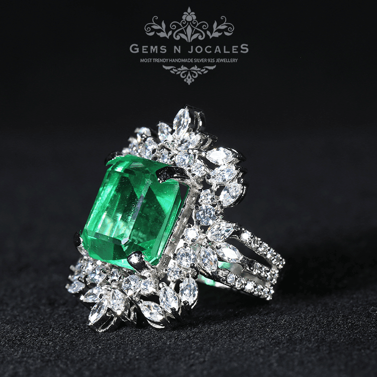 RN-071 Opulent Opus Silver 925 Ring