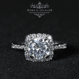 RN-076 Luxurious Luminary Silver 925 Ring