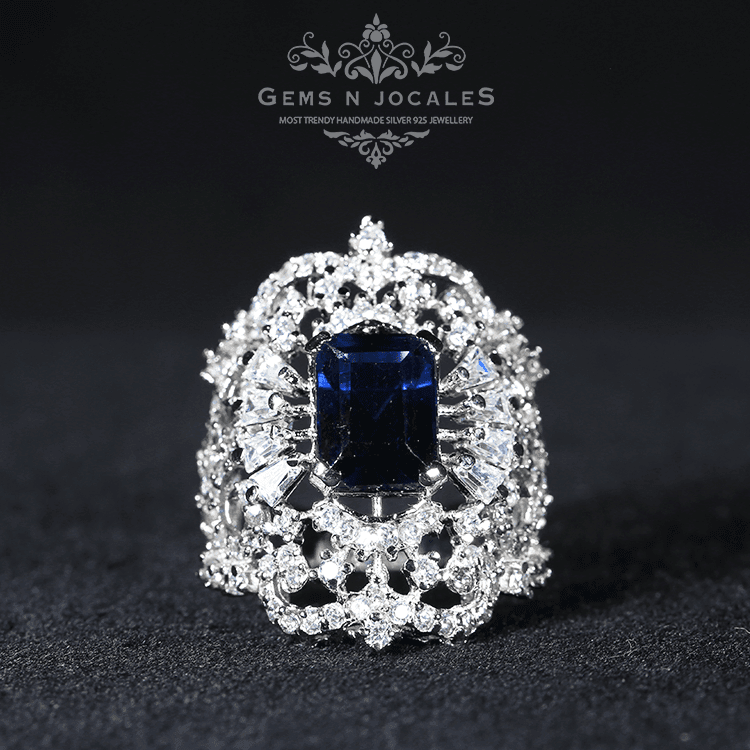 RN-077 Sovereign Splendor Silver 925 Ring