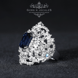 RN-077 Sovereign Splendor Silver 925 Ring