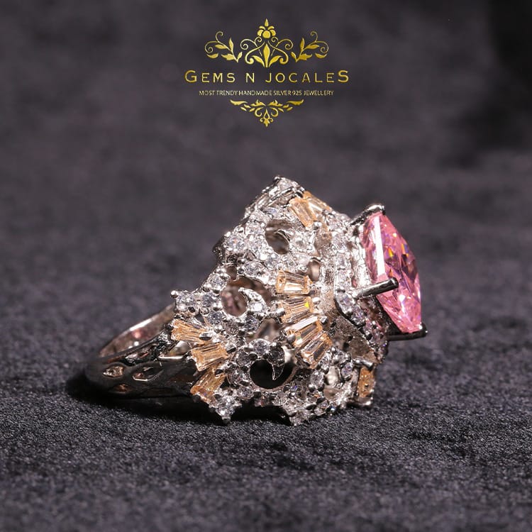 RN-084 Dignified Dynasty Silver 925 Ring