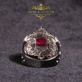 RN-088 Elegance Elevation Silver 925 Ring