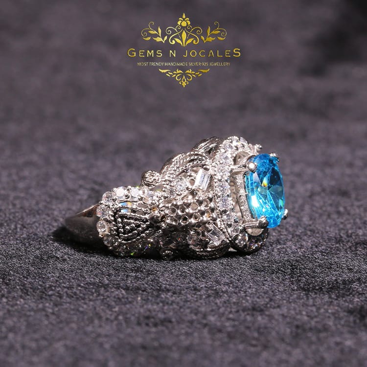 RN-093 Regal Reflection Silver 925 Ring Buy in Pakistan