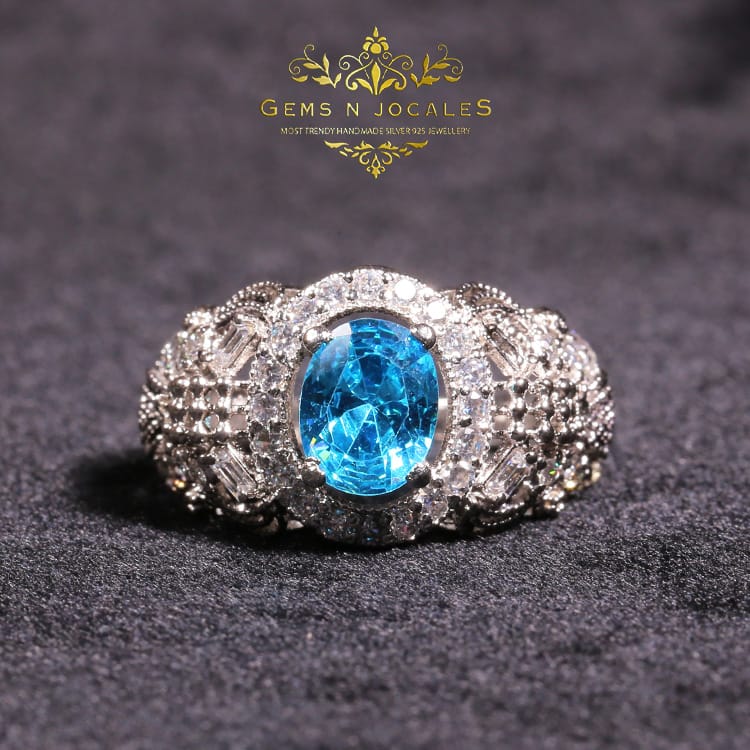 RN-093 Regal Reflection Silver 925 Ring Buy in Pakistan