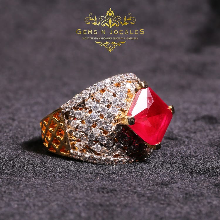 RN-095 Magnificent Monarchy Silver 925 Ring