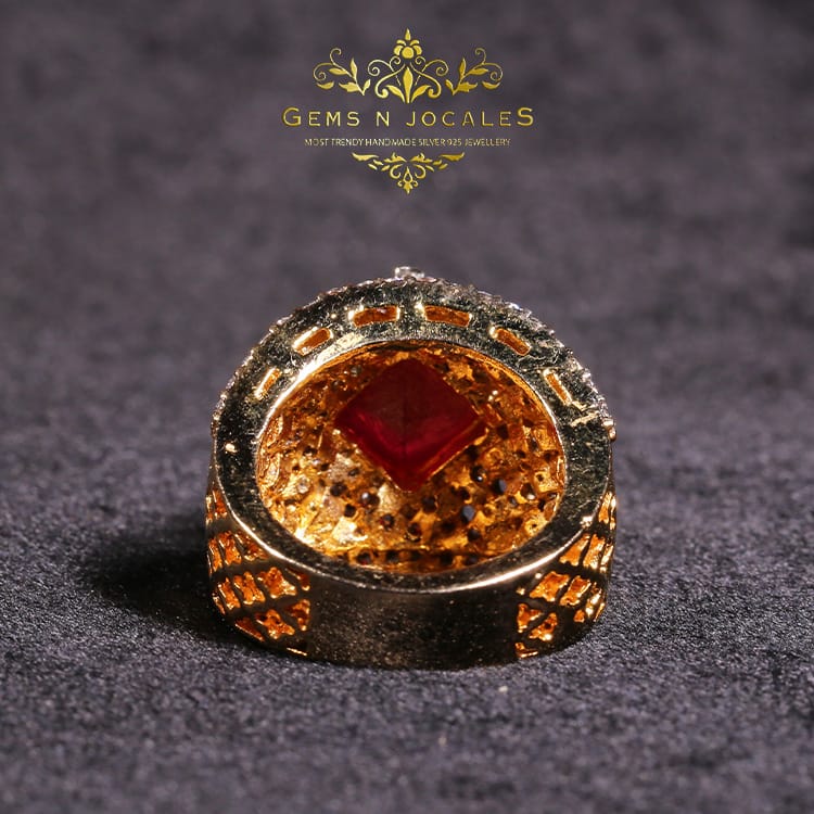 RN-095 Magnificent Monarchy Silver 925 Ring