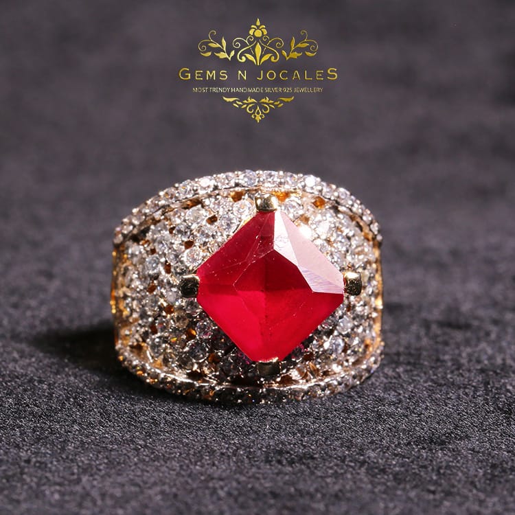 RN-095 Magnificent Monarchy Silver 925 Ring