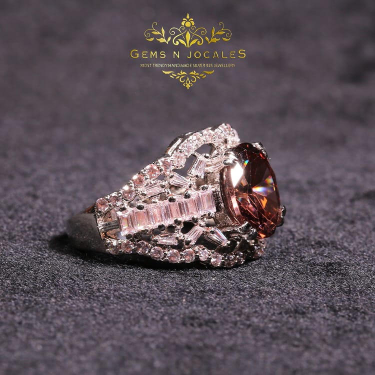 RN-096 Sovereign Symphony Silver 925 Ring Buy in Pakistan