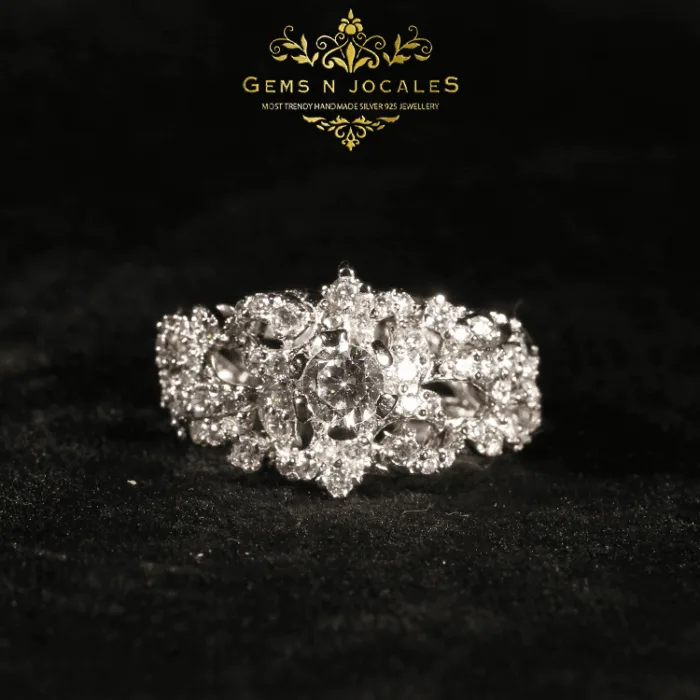 RN-106 Exquisite Excellence Silver 925 Ring Buy in Pakistan