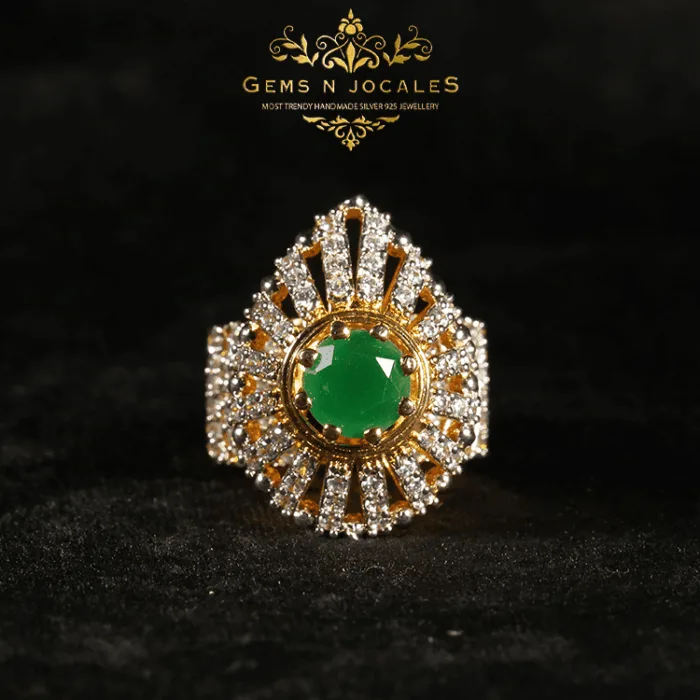 RN-109 Magnificent Majesty Silver 925 Ring Buy in Pakistan