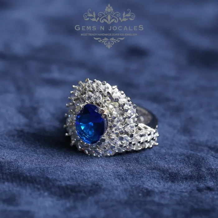 RN-042 Opulent Opus Silver 925 Ring Buy in Pakistan