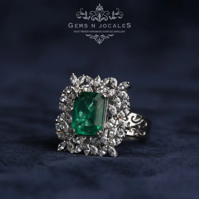 RN-017 Majestic Magnificence Silver 925 Ring Buy in Pakistan