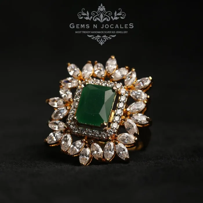 RN-016 Opulent Opulence Silver 925 Ring Buy in Pakistan