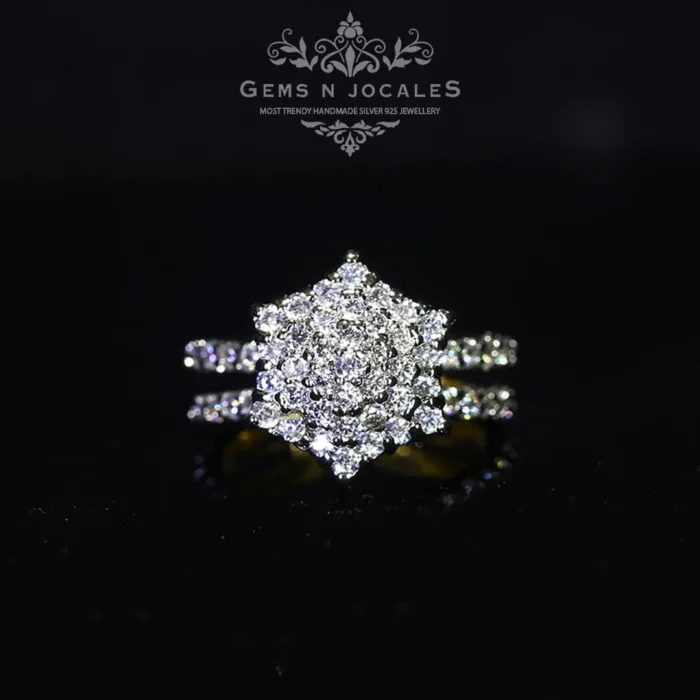 RN-028 Luxe Luminosity Silver 925 Ring Buy in Pakistan