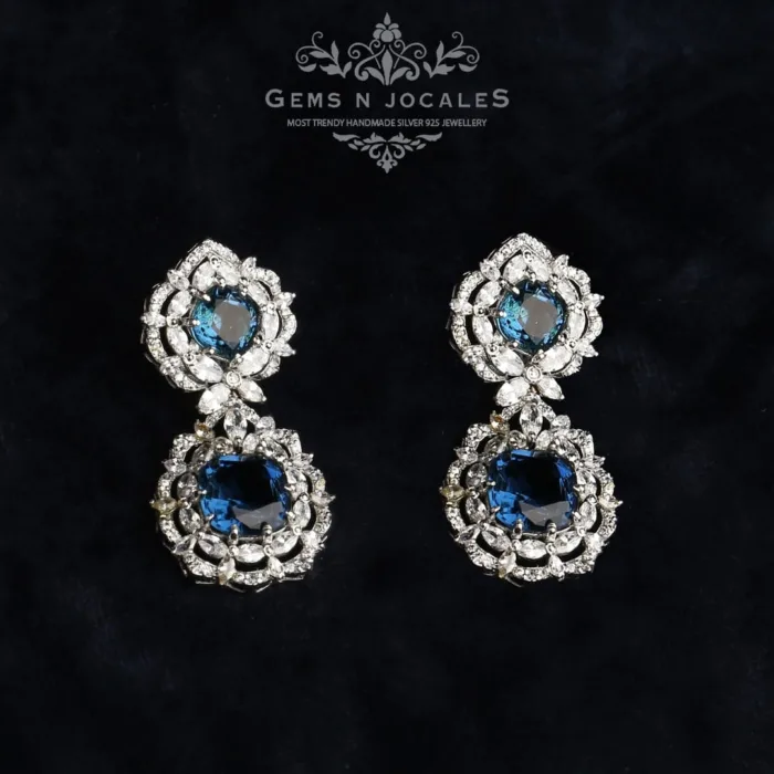 TE-010 Magnificent Monarchy Silver 925 Earring Buy in Pakistan