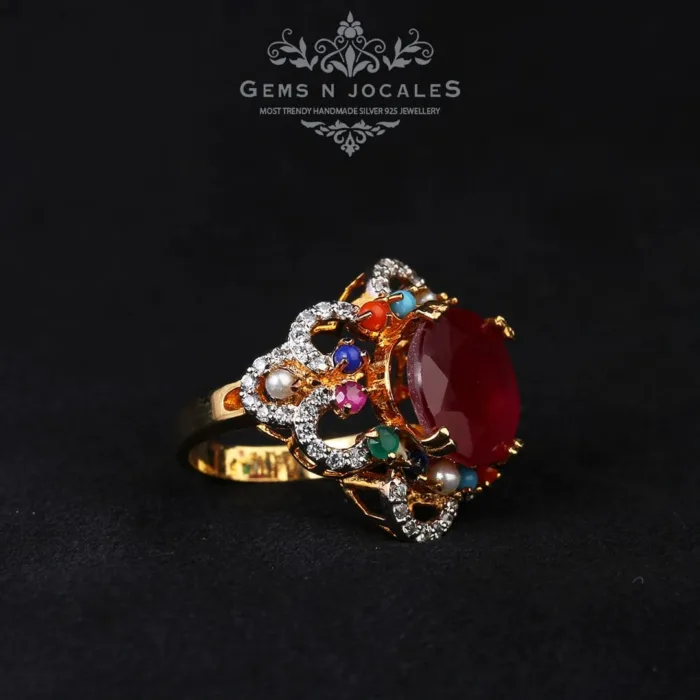 RN-038 Eternal Elegance Silver 925 Ring Buy in Pakistan