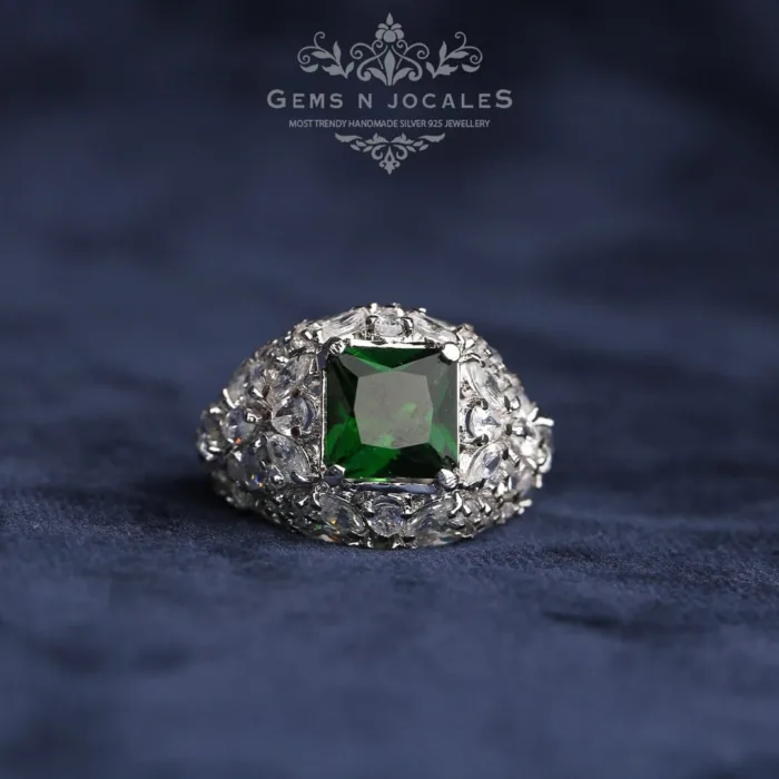 RN-025 Majestic Mirage Silver 925 Ring Buy in Pakistan