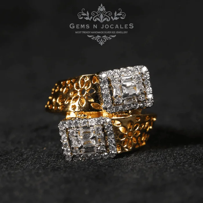 RN-074 Sovereign Splendor Silver 925 Ring Buy in Pakistan