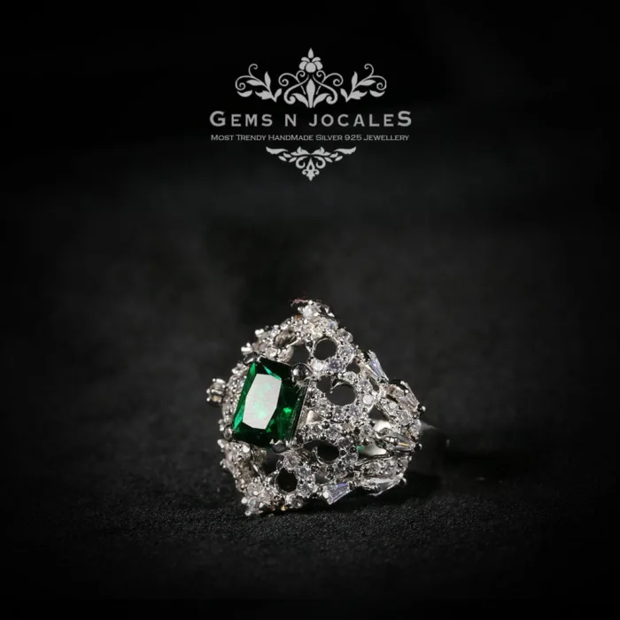 RN-059 Elite Elegance Silver 925 Ring Buy in Pakistan