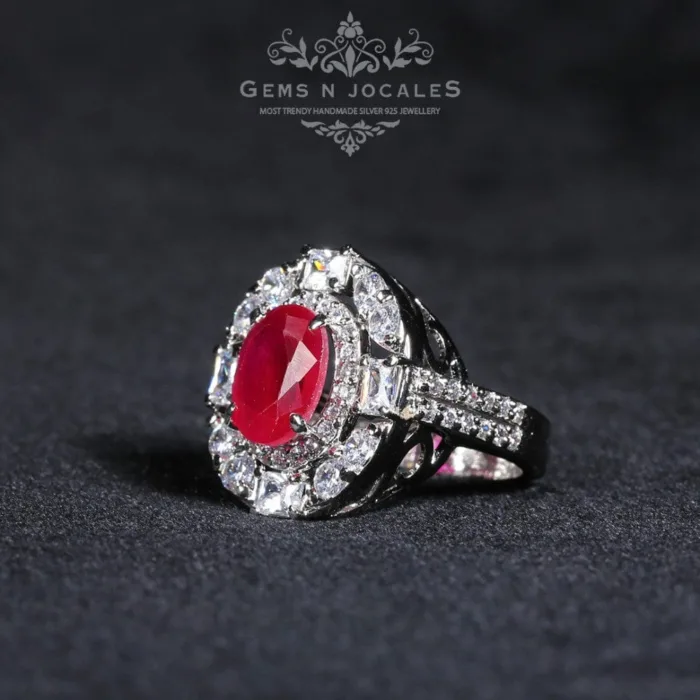 RN-055 Elegance Elevation Silver 925 Ring Buy in Pakistan