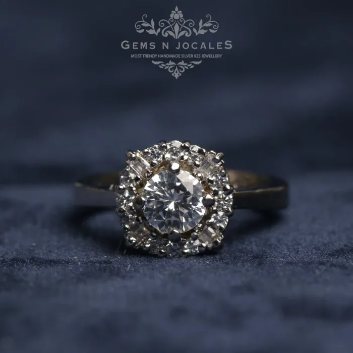 RN-026 Elegance Elevation Silver 925 Ring Buy in Pakistan