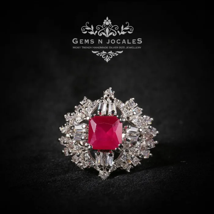 RN-066 Opulent Odyssey Silver 925 Ring Buy in Pakistan