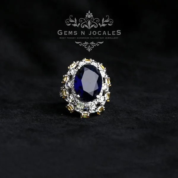 RN-006 Majesty Mirage Silver 925 Ring Buy in Pakistan