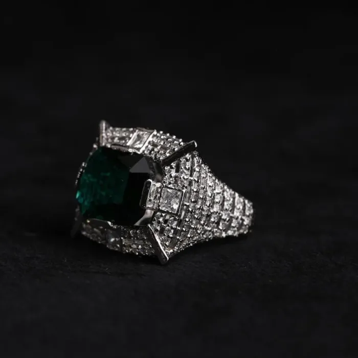 RN-004 Radiant Royalty Silver 925 Ring Buy in Pakistan