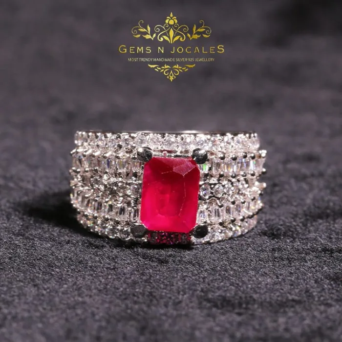 RN-081 Imperial Illumination Silver 925 Ring Buy in Pakistan